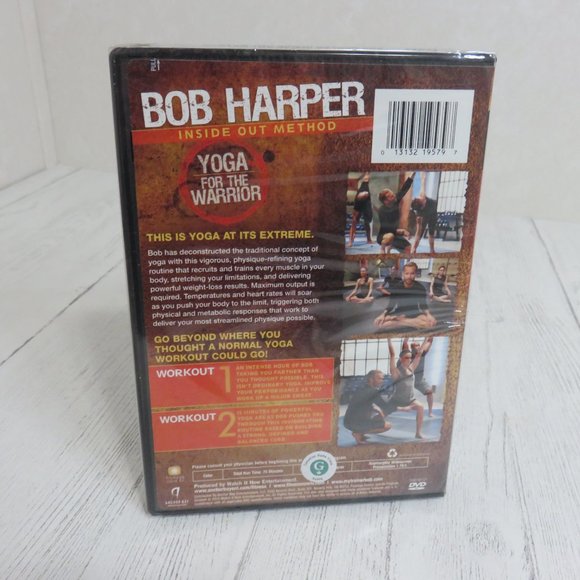 Bob Harper: Inside Out Method - Yoga for the Warrior DVD - Picture 2 of 2